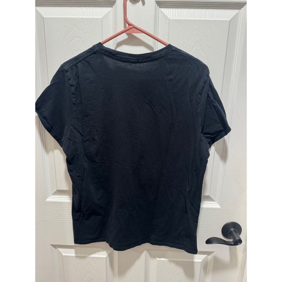 Barbie Drip Logo Graphic Tee Women's Medium Black Hybrid 2023 Mattel - Picture 2 of 3